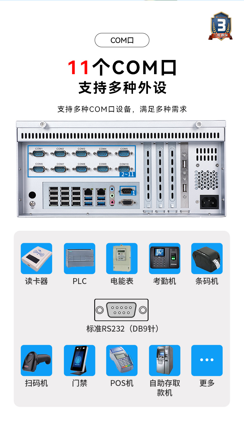 國(guó)產(chǎn)化芯片工控機(jī),飛騰D2000處理器工業(yè)主機(jī),DT-5206-SD2000MB.jpg