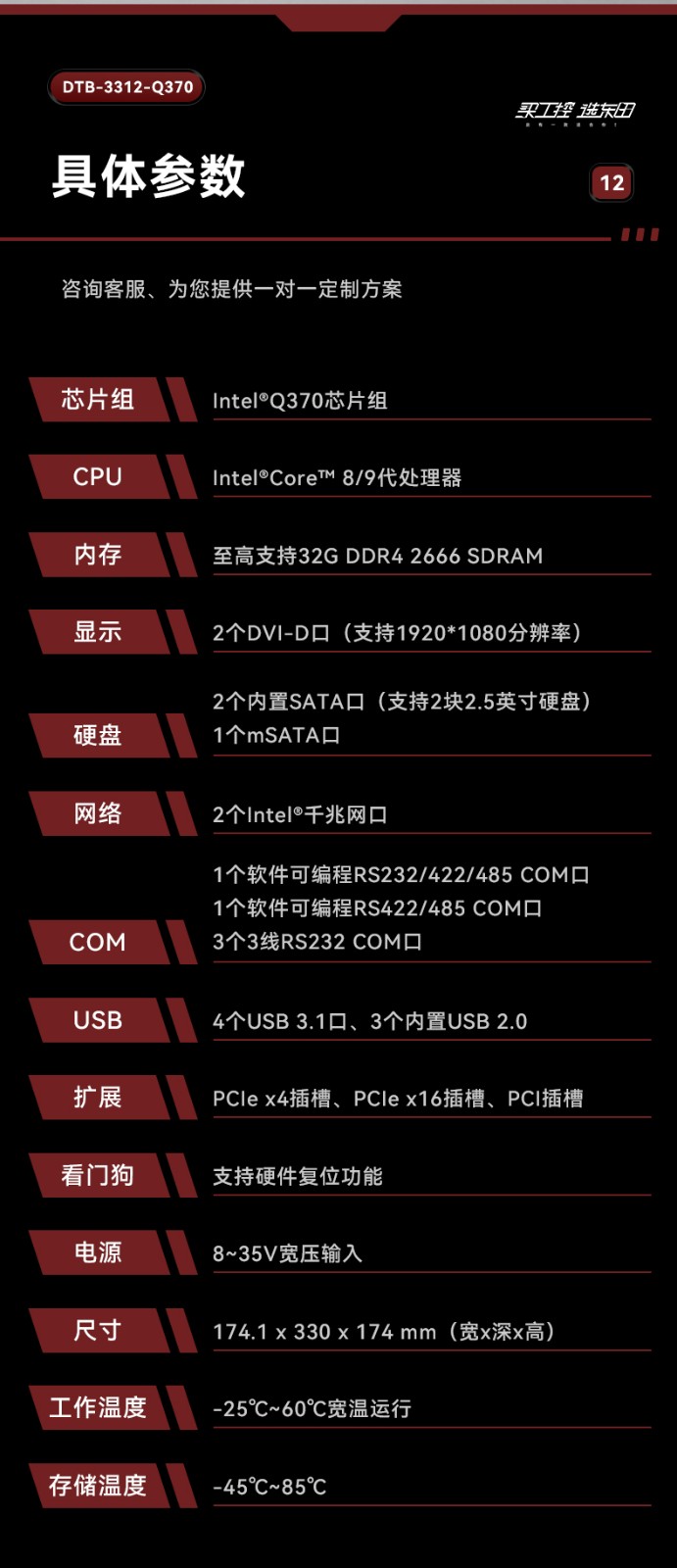 邊緣計算工業(yè)電腦,酷睿8代工控機,DTB-3312-Q370.jpg