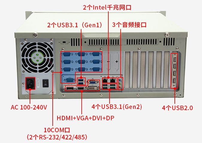 東田安徽工控機(jī)【DT-810E-JQ370MA】