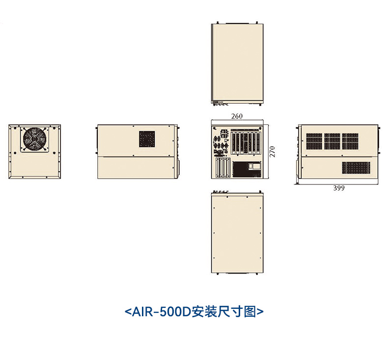 研華AI邊緣服務(wù)器,英特爾至強(qiáng)高性能處理器,擴(kuò)展插槽豐富,AIR-500D.jpg