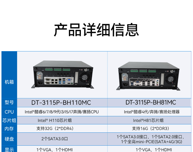 桌面式工控機(jī),酷睿6/7/8/9代工控上位機(jī),DT-3115P-BH110MC .jpg