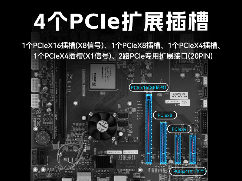 國產龍芯多網(wǎng)口工控機|雙顯工業(yè)主機電腦|DT-61025-N3A6KMB